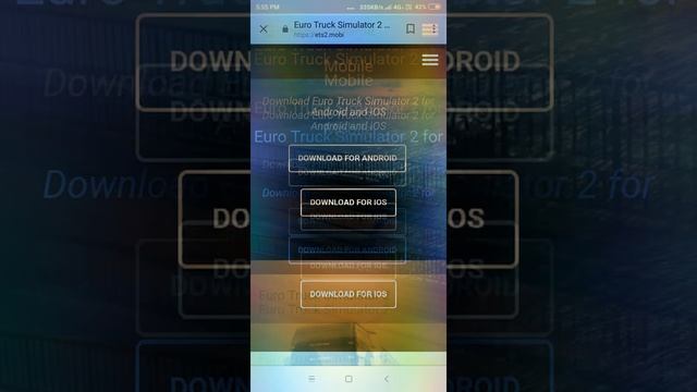 I will show you how to download ets 2 in android and ios real video not fake смотреть онлайн