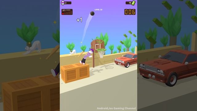 Bounce Dunk - All Levels Gameplay Android,ios (Part 4) смотреть онлайн