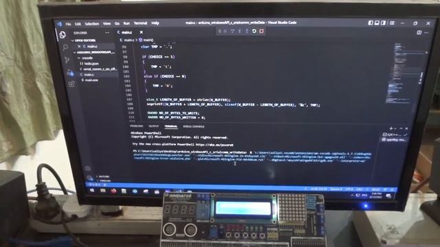 Arduino windows API C Language Serial Communication - Writing Data. смотреть онлайн