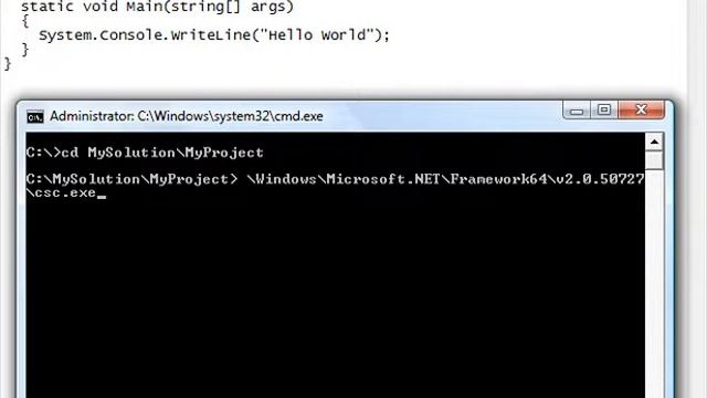 C# - 03 - Compile and run.avi смотреть онлайн