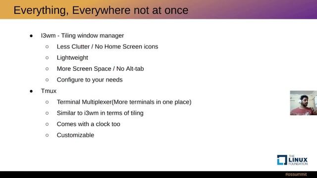 Lightning Talk: Tile Up Your Life Using i3wm and tmux - Leon N., Solo.io смотреть онлайн