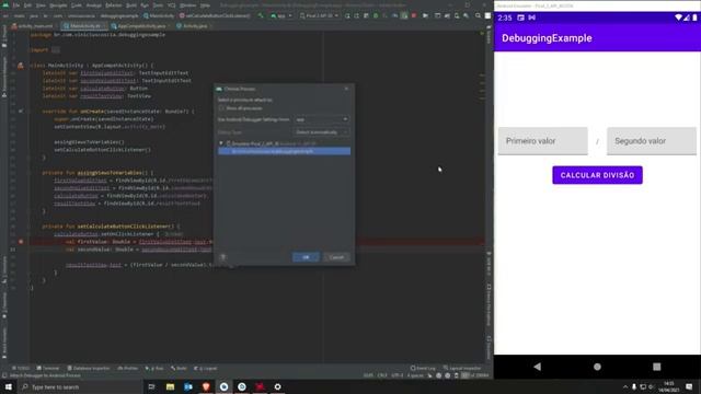 Depuração / Debugging no Android Studio смотреть онлайн