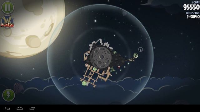 Angry Birds Space Mirror Worlds Pig Bang Mirror World Level M1-23 147650 смотреть онлайн