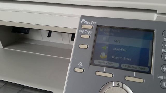 Canon C1028IF Auto Double Sided Printing Demo смотреть онлайн