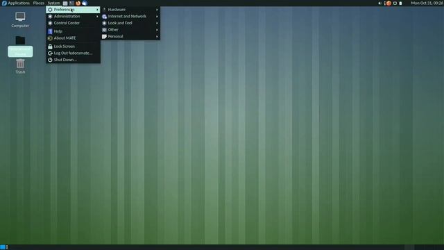Mate Desktop in the eye of fedora | 3D window manager, vanilla, responsiveness and other goodies смотреть онлайн