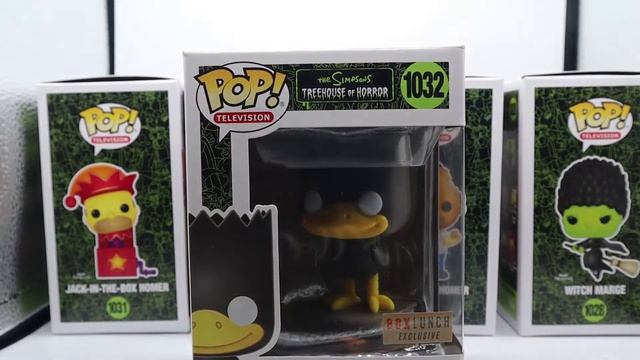 NEW Halloween SIMPSONS Treehouse of Horror FUNKO POP Haul & Review смотреть онлайн