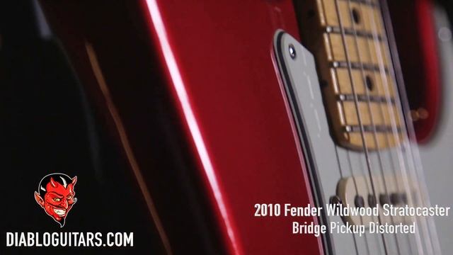 Fender Custom Shop Wildwood 10" Stratocaster Candy Apple Red Demo смотреть онлайн