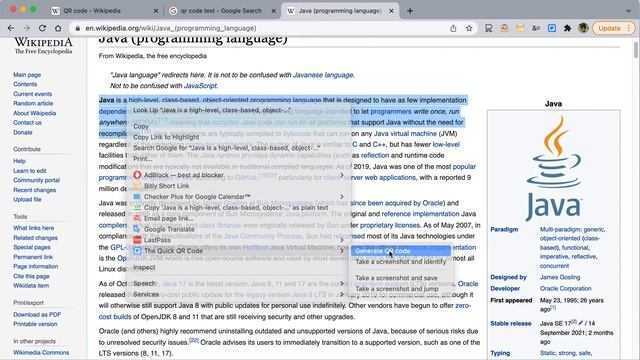 The Quick QR Code - Chrome Extension Demo смотреть онлайн
