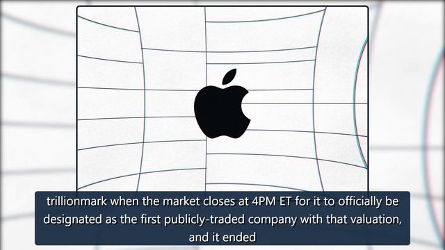 Apple briefly crossed a $3 trillion market cap - The Verge смотреть онлайн
