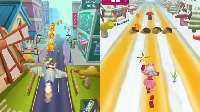 Subway Princess Runner V/S Royal Princess Wonderland Runner - New Games | Android/iOS Gameplay FHD смотреть онлайн