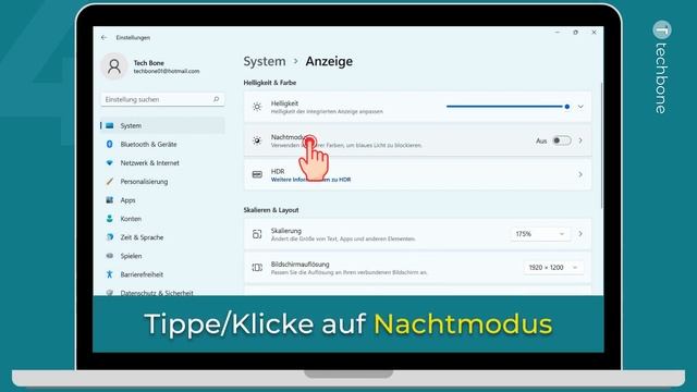 Stärke vom Nachtmodus (Blaulichtfilter) anpassen [Windows 11] смотреть онлайн