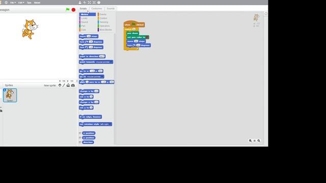 Hexagon Scratch 2 Offline Editor смотреть онлайн