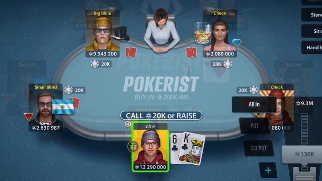 Pokerist: Running Good 1 - iOS poker app iPhone game смотреть онлайн