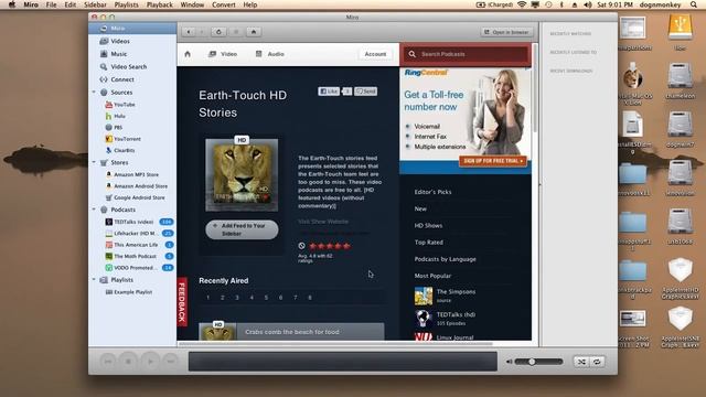 miro on lion 10.7.1 lenovo g770 sandy bridge HD3000 смотреть онлайн