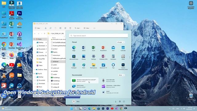 How to Install Google Play Store in Windows 11 | 22H2 and older смотреть онлайн