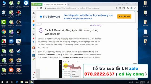 Lỗi không vào được cài đặt setting win 10 LH zalo 039.833.7226 смотреть онлайн