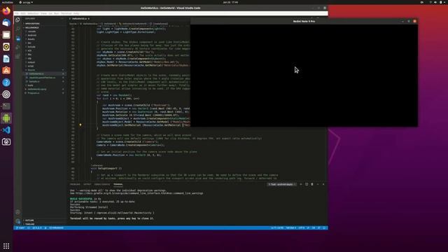 Urho.Net for Android , free cross platform c# game development framework смотреть онлайн