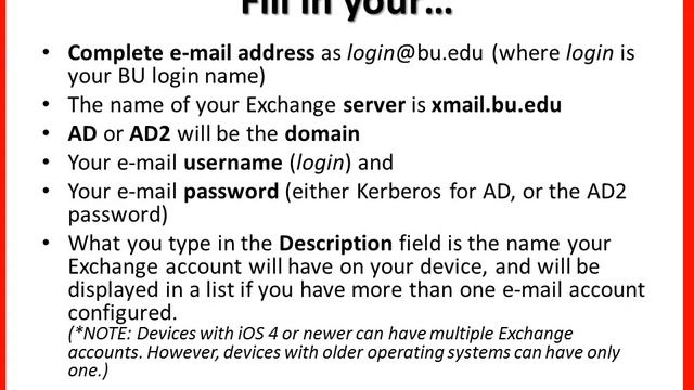 How to Configure Exchange on iOS смотреть онлайн