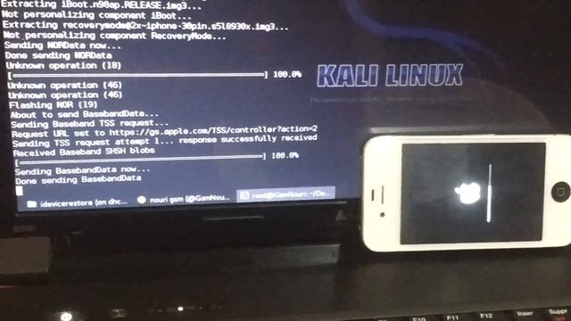 Restore Iphone Without Itunes Just Kali Linux (idevicerestore) And BYpass Icloud