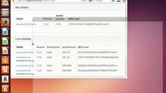 Install Auroracoin Wallet on Linux смотреть онлайн
