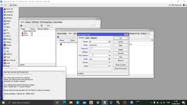Konfigurasi Hotspot Login Mikrotik dengan MAC Address Filtering смотреть онлайн