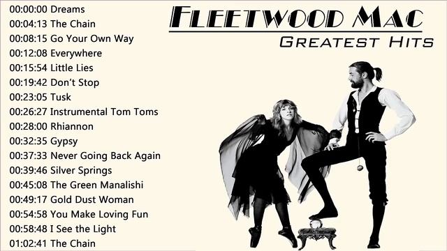 Fleetwood Mac Greatest Hits Full Album 🍀🌿🌹 смотреть онлайн
