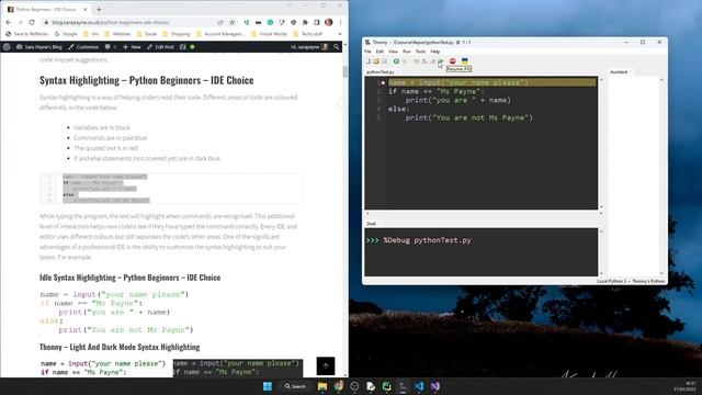 Python Beginners – IDE Choice смотреть онлайн