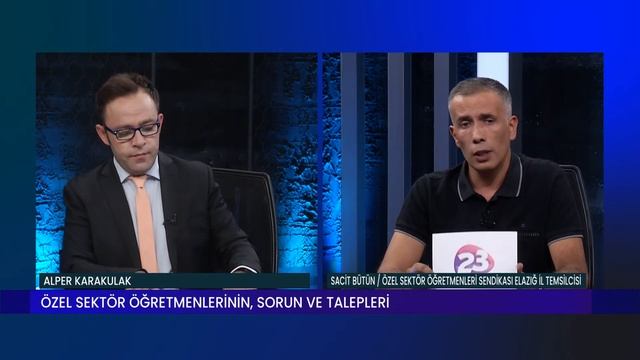 Görüş Alanı - Özel Öğretmenler Sendikası Sacit Bütün - Kanal 23 - Öğretmenler - Canlı Yayın смотреть онлайн