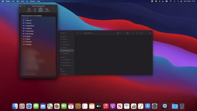 How to Add Home Folder to Sidebar on macOS Big Sur смотреть онлайн