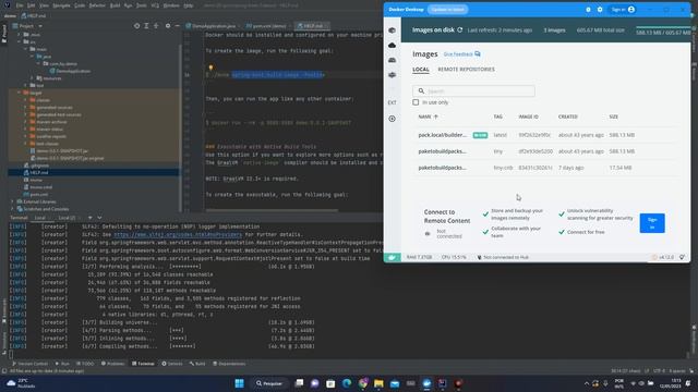 Spring Boot 3 - Imagem Nativa tanto via docker como executável windows смотреть онлайн
