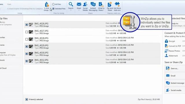 How to Open a Zip File with WinZip смотреть онлайн