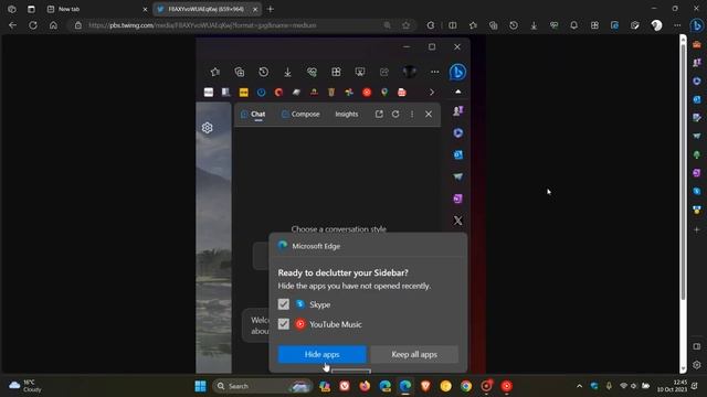 Microsoft Edge is Ready to help you declutter your Sidebar смотреть онлайн