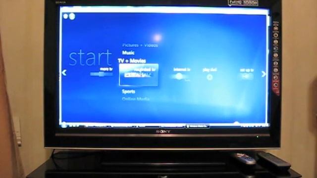 Vista Ultimate on 40 Inch Sony Bravia смотреть онлайн