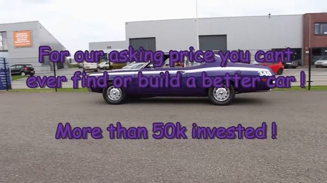 SOLD ! by PTTM musclecars-Holland 72' Plymouth Duster H-code 340 ! смотреть онлайн