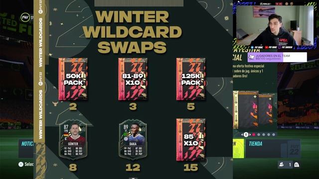 FICHAS COMODINES DE INVIERNO ¿QUE ELEGIR? ¿CUANDO ESTARAN LAS RECOMPENSAS? FIFA 22 смотреть онлайн