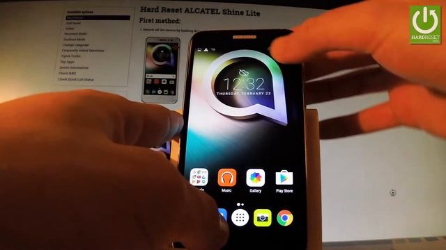 How to Check IMEI in ALCATEL Shine Lite - Status Information смотреть онлайн