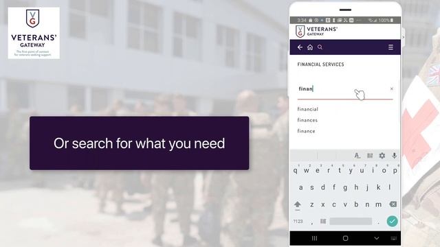 Veterans' Gateway App; Android Version (also available for iOS) смотреть онлайн