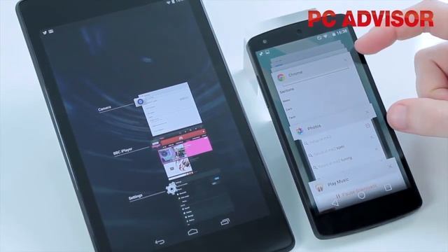 Android L preview vs KitKat: Material design and new features смотреть онлайн
