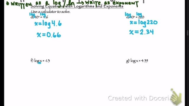 5.3 Logarithms and Logarithmic Functions Day 2 смотреть онлайн