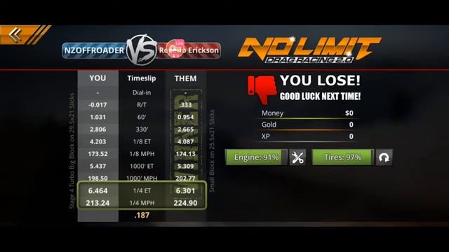 No Limit drag racing 2.0 Dodge viper 4.50 5.30s смотреть онлайн