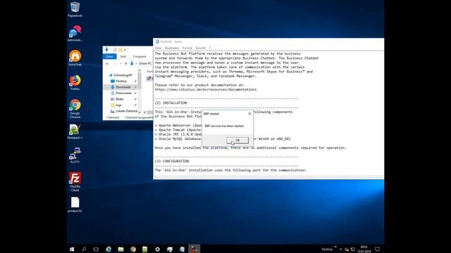 Business Bot Platform - Installation on Windows Server 2016 смотреть онлайн