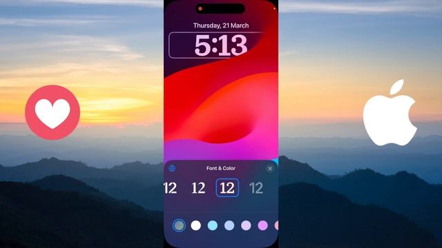 How to Change Lock Screen Clock Font & Size in iOS 17 смотреть онлайн