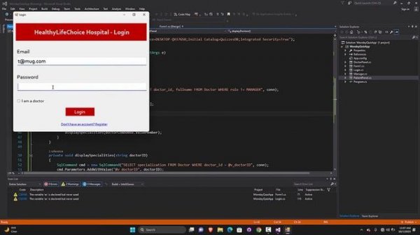 Windows Forms App (.NET Framework)  for C#