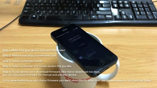 Dual Boot IOS 6 & IOS 8, 9 On IPhone | Coolbooter Install Offline IOS