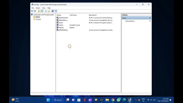 How to Enable or Disable Administrator Account in Windows 11 using lusrmgr.msc? смотреть онлайн