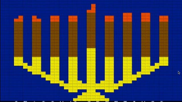 Merry Christmas Apple II demo 3D microM8 emulator смотреть онлайн