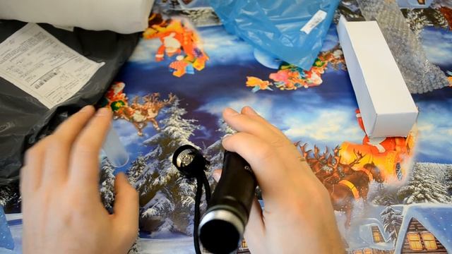 Посылки из китая №79 фонарь UltraFire CREE XML 2000Lm смотреть онлайн