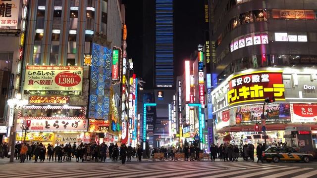 Raw Footage - Evening walk through Shinjuku смотреть онлайн