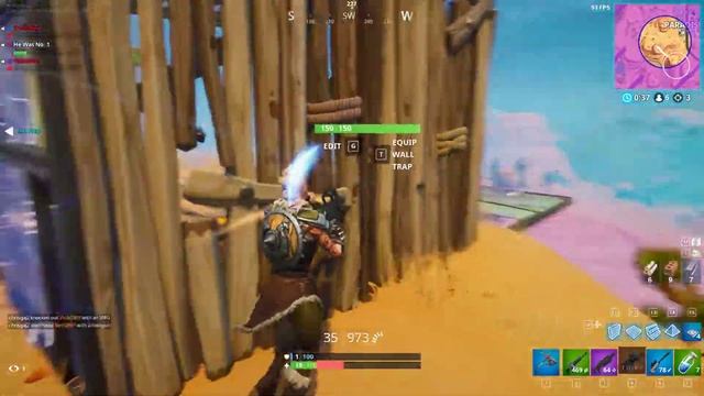 BS Death via Compact SMG (P90) - Fortnite смотреть онлайн