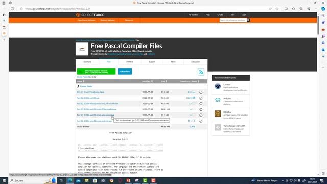 Finden und Installieren von Free Pascal смотреть онлайн
